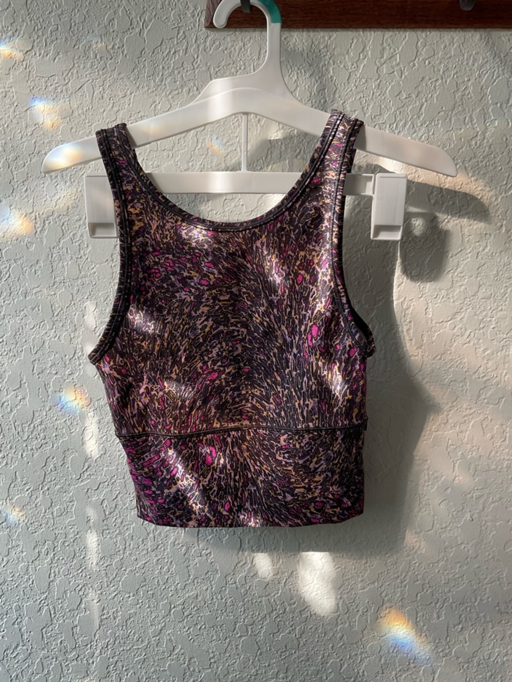 Lululemon multi colored reversible tank top